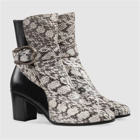 gucci boots gucci shoes on|gucci snakeskin ankle boots.